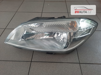 Levé přední světlo na škoda Fabia II